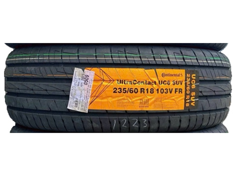 235/60/R18<br>Continental Malaisia hoa UC6