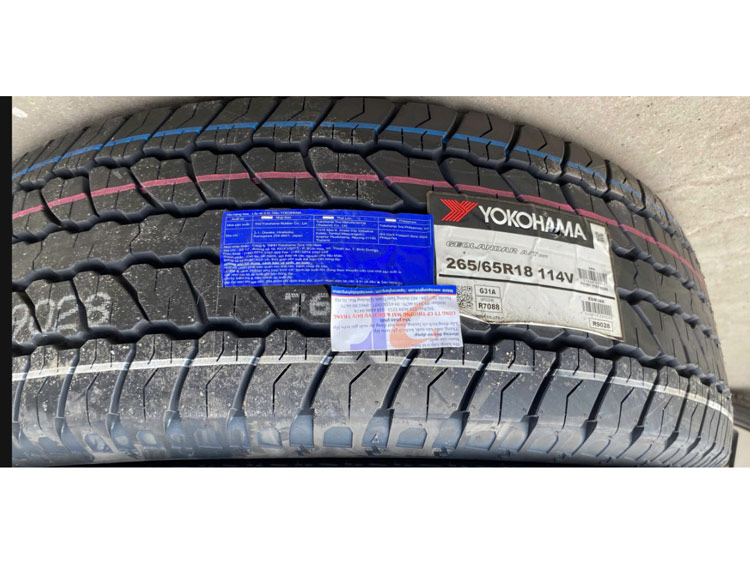 265/65/R18<br>Yokohama